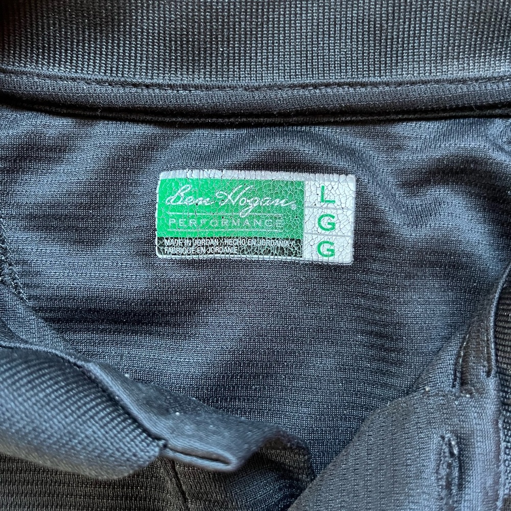 Ben Hogan Black Golf Polo Shirt L - Picture 2 of 3